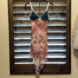 Vintage 90s style mini dress